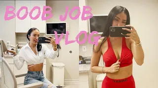 RAW AND HONEST BOOB JOB VLOG - WHAT TO EXPECT: consultation, surgery day footage & recovery