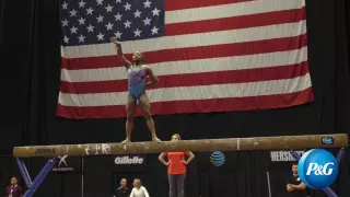 Simone Biles - Balance Beam - 2016 Secret Classic - Podium Training