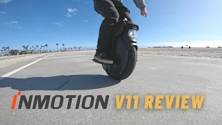 Riding The InMotion V11 Electric Unicycle