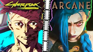 How Cyberpunk: Edgerunners and Arcane Did the IMPOSSIBLE