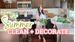 SUMMER CLEAN AND DECORATE 2021! | DECORATE WITH ME | HOME DECOR IDEAS 2021 | @ Ashlei J Aaron