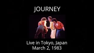 Journey - Live in Tokyo, Japan (Live 3/2/83) (FM Broadcast) Frontiers Tour '83