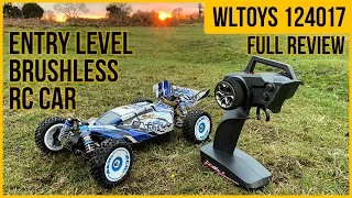 WLToys 124017 RC car review | Best entry level brushless RC car? | Unboxing, speed tests, upgrades