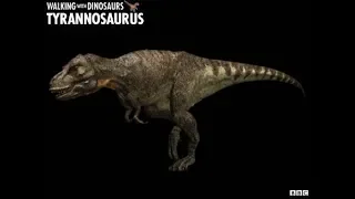 TRILOGY OF LIFE - Prehistoric  Park & Walking with Dinosaurs - "Trex" (Tyrannosaurus rex)