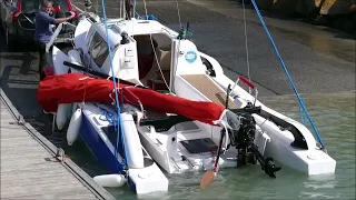 Trimaran Tricat 690 à Granville