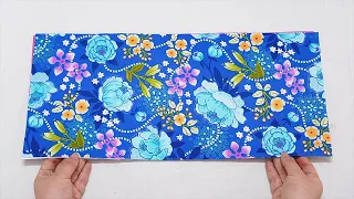 Sewing pouch is extremely simple 💟 I sewed 20 bags every day