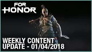 For Honor: Week 1/4/2018 | Weekly Content Update | Ubisoft [NA]