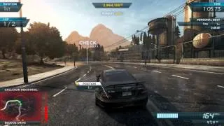 NFS Most Wanted 2012: "Red Shift" Circuit Race 2:47.11 - Fully Modded Pro SL65 AMG Black