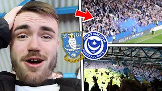 SHEFFIELD WEDNESDAY vs PORTSMOUTH | 4-1 | 3,000 POMPEY GO MENTAL AS HIRST SCORES, OWLS GET PLAYOFFS!