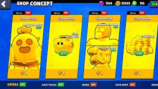 😨RARE ACCOUNT IN BRAWL STARS!!🤨🎁-Complete FREE GIFTS/Brawl Stars/CONCEPT