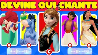 Devine Qui Chante 🎤🎙️🎶 | Défi Quiz Chanson Disney | Blanche-Neige, Vaiana, Elsa, Raiponce, Mirabel