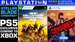 Big PS5 Exclusive COMING To XBOX | Stellar Blade Censored? | Sony's New Patent | Embracer Splits