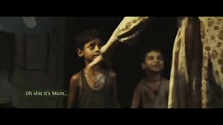 The kids play cricket and get chased away in Slumdog Millionaire (2008) Clip 2 of 15