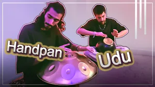 Handpan & Udu music (live) | Improvisation music at Home