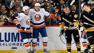 "An improbable win for the Islanders in Pittsburgh!" 🥳😱