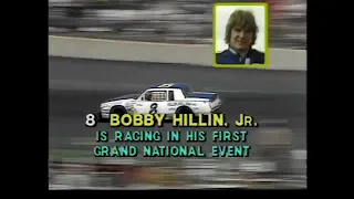 Bobby Hillin, Jr.'s First NASCAR Winston Cup Race - 1982 Northwestern Bank 400