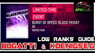 Asphalt 9: Burst Of Speed: Black Friday ||| [  BUGATTI L.V.N & KOENIGSEG A.G] GUIDE FOR ALL TOKENS