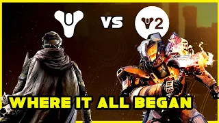 Destiny 1 vs. Destiny 2 First Mission Comparison