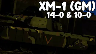 XM-1 (GM). 14-0 & 10-0.