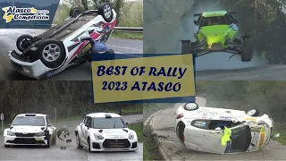 Best Of Rally 2023 Atasco / Show & Action & Crash & Mistakes / Atasco Competición