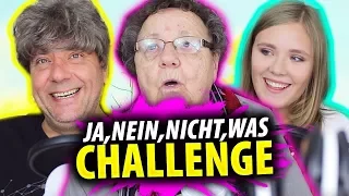 DUMME JA/NEIN/NICHT/WAS CHALLENGE - mit Oma & Papa