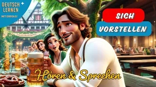 Sich vorstellen | Deutsch Lernen | Hören & Sprechen | Geschichte & Vokabeln