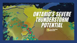 Severe Thunderstorm Risk Creeps Into Ontario On Wednesday