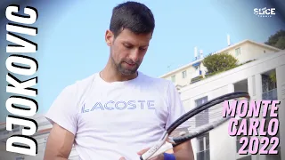 Djokovic Monte-Carlo 2022 Practice: How Does He Look? | THE SLICE