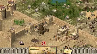 Stronghold Crusader HD Map 15 (Lions Mane - Full game win)