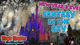 Magic Kingdom New Year’s Eve 2024 Fantasy In The Sky Fireworks