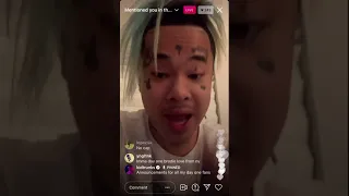 Kid Trunks Goes Live to Address the Haters and XXXTentacion