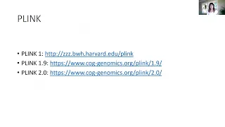 PLINK 101: What is PLINK and how do we use it?