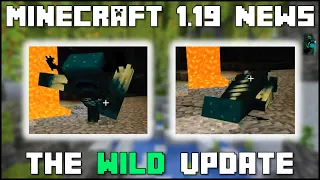 Minecraft 1.19 News - New Warden Animations!