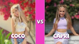 Coco Quinn Vs Capri Everitt TikTok Dance Compilation