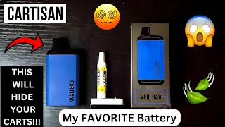 This HIDES your CARTS! Cartisan Veil 510 Thread Battery!