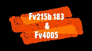 One Shot Fv215b 183 & Fv4005/ World of Tanks console