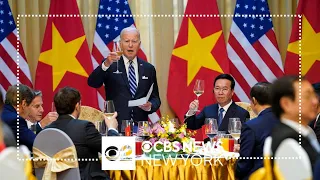 President Biden wraps up overseas trip with stop in Vietnam