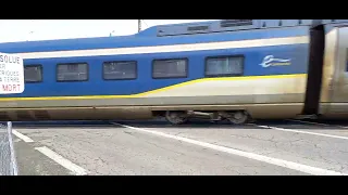 eurostar Bourg St Maurice  Londres passage à Chambéry  direction St André le gaz 25 02 2023