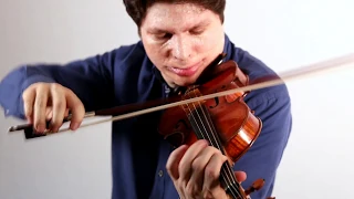 Augustin Hadelich plays Paganini Caprice no. 5 with original bowing! (2020)