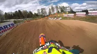 GoPro: Antonio Cairoli FIM MXGP 2016 RD6 Latvia Race 1 Lap 1