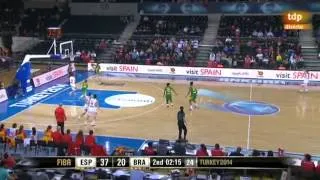 Campeonato del Mundo de Baloncesto Femenino:  España - Brasil