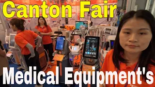 Canton Fair Show Medical Equipment in Guangzhou China