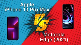 Apple iPhone 13 Pro Max vs Motorola Edge (2021)