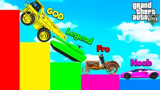 GTA 5: WHICH CAR CAN CLIMB THE HIGHEST LEVEL WITH CHOP & BOB (GTA V Mods)