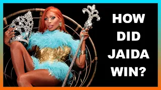 How did Jaida Essence Hall win Season 12 of RuPaul's Drag Race?