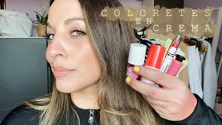 COLORETES EN CREMA.Todo lo que necesitas saber! favoritos, aplicación, brochas⎮@san.sett #cheekheat