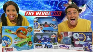 Sonic The Hedgehog Mega Toy Unboxing Party ! || Toy Review || Konas2002
