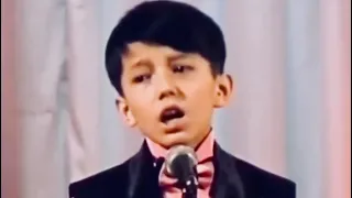 迪玛希Dimash sings “Black in my eyes”at age 11 ｜Happy Birthday🎂 #димаш ❤️