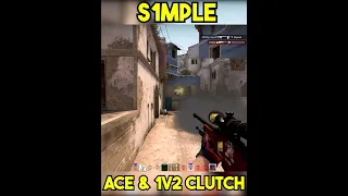 s1mple ACE Mode & 1v2 Clutch w/ Qiyarah on Mirage - Sep 16, 2023