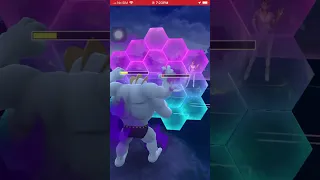 Battle! GO Rocket Leader Sierra pt.20 [Finally, Shiny Shadow] #pokemongo #machamp